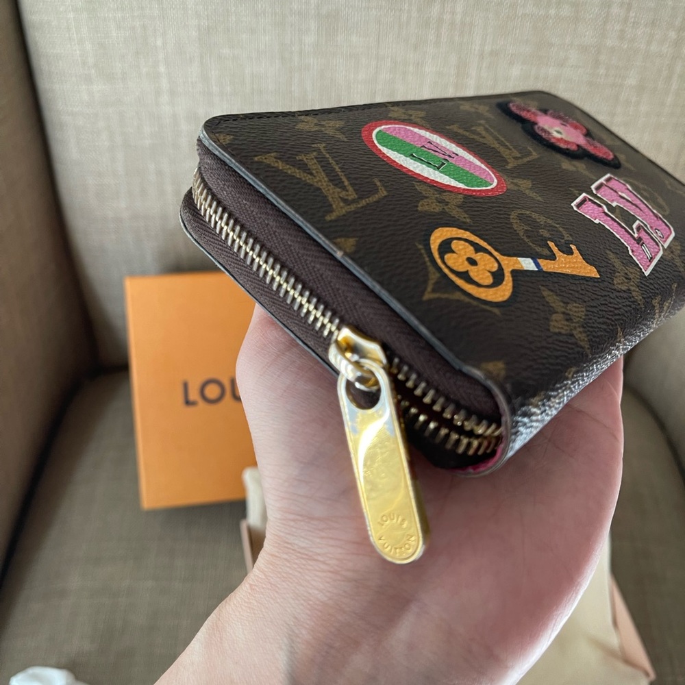 Authentic LOUIS VUITTON Monogram Printed Zippy Zip Around Long Wallet CA3178 - Picture 3 of 16
